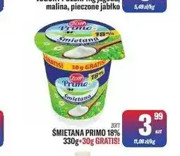 TomiMarkt Śmietana Primo 18% Zott oferta