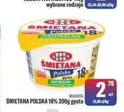 TomiMarkt Śmietana Polska 18% gęsta Mlekovita oferta