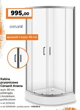 Bricoman Kabina prysznicowa Cersanit oferta