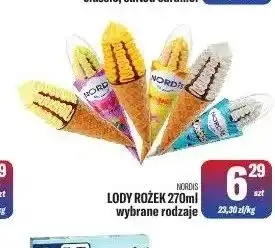TomiMarkt Lody Rożek Nordis oferta