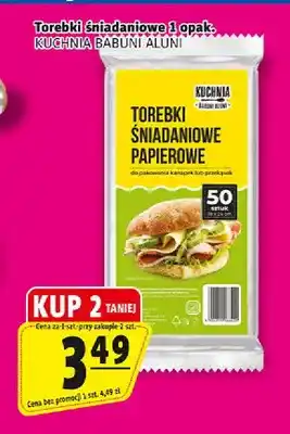 Prim Market Torebki śniadaniowe papierowe Kuchnia Babuni Aluni oferta
