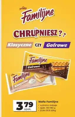 Odido Wafle klasyczne o smaku śmietankowym Familijne oferta