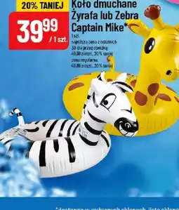 Polomarket Koło dmuchane Żyrafa Captain Mike oferta