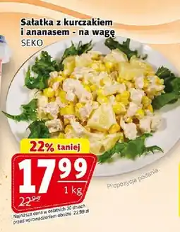 Prim Market Sałatka z kurczakiem i ananasem Seko oferta