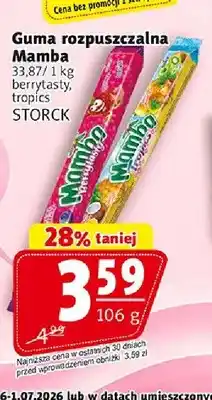 Prim Market Guma rozpuszczalna Mamba Berrytasty oferta