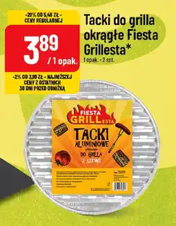 Polomarket Tacki do grilla okrągłe Fiesta Grillesta oferta