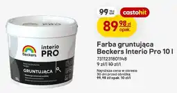 Castorama Farba gruntująca Beckers Interio Pro oferta