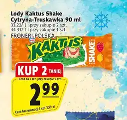 Prim Market Lody Kaktus Shake Cytryna-Truskawka oferta