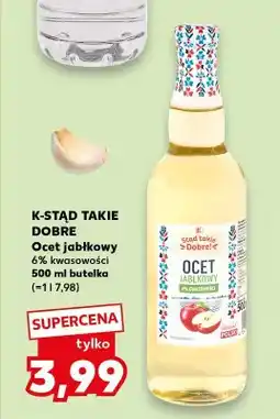 Kaufland Ocet jabłkowy K-Stąd Takie Dobre oferta