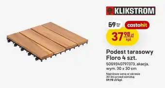 Podest tarasowy Klikstrom Floro 4-pak