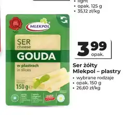 Odido Ser żółty Gouda Mlekpol plastry oferta