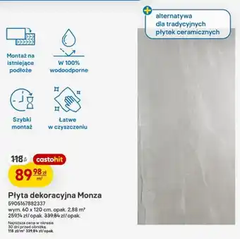 Płyta dekoracyjna Monza