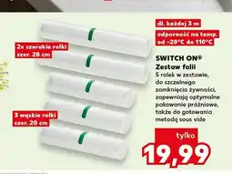 Kaufland Zestaw folii Switch On oferta
