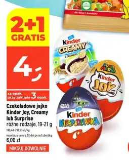 Dealz Czekoladowe jajko Kinder Joy oferta