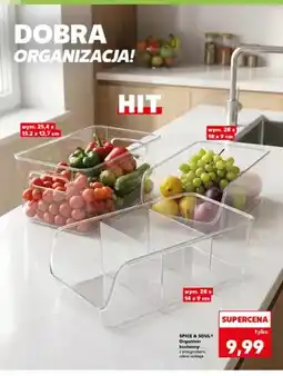 Kaufland Organizer kuchenny z przegrodami SPICE & SOUL 28x14x9 cm oferta