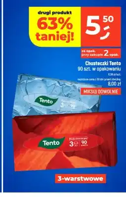 Dealz Chusteczki higieniczne Tento 3-warstwowe oferta
