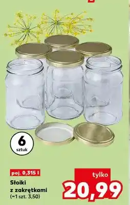 Kaufland Słoiki z zakrętkami 6-pak oferta