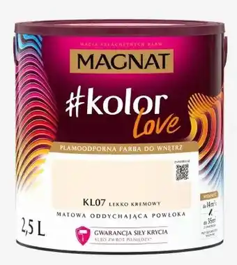 Farba kolorowa Magnat #kolorLove KL07 Lekko kremowy