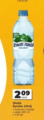 Odido Woda Żywiec Zdrój niegazowana oferta