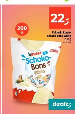 Dealz Cukierki Kinder Schoko-Bons White oferta