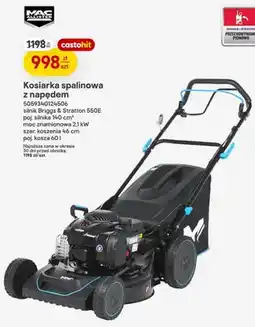 Castorama Kosiarka spalinowa z napędem Mac Allister oferta