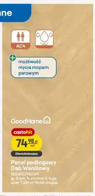 Castorama Panel podłogowy GoodHome Dąb Waniliowy oferta