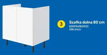Szafka dolna Pragma 80 cm