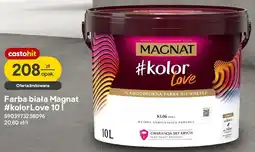 Castorama Farba biała Magnat #kolorLove oferta