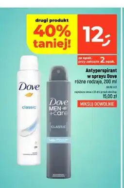 Dealz Antyperspirant w sprayu Dove Classic oferta