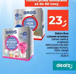 Dealz Zestaw urządzenie elektryczne + płyn na komary Elektro Bros oferta