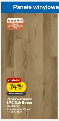 Castorama Panel winylowy SPC Dąb Bosco oferta