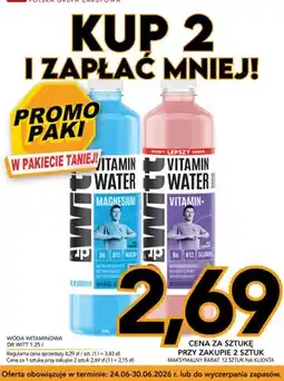 Kupiec Woda witaminowa Dr Witt Vitamin Water Magnesium Mango Lemon oferta