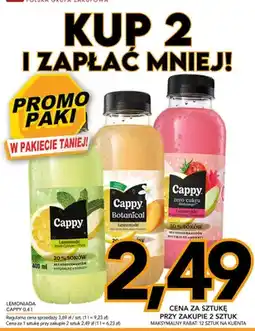 Kupiec Lemoniada Cappy o smaku cytryny i mięty oferta