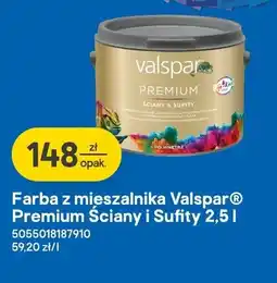 Castorama Farba z mieszalnika Valspar Premium Ściany i Sufity oferta