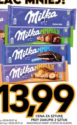 Kupiec Czekolada Milka MMMAX Toffee Wholenut oferta