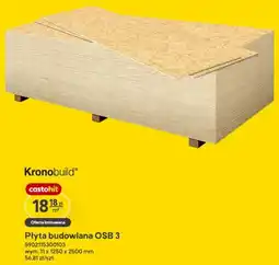 Castorama Płyta budowlana OSB 3 Kronobuild oferta