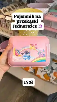 KiK Pojemnik na przekąski Jednorożce oferta