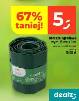Dealz Obrzeże ogrodowe W&G 15cmx9 m oferta
