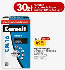 Castorama Zaprawa klejąca Ceresit CM 16 oferta