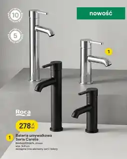 Castorama Bateria umywalkowa Roca Carelia chrom oferta