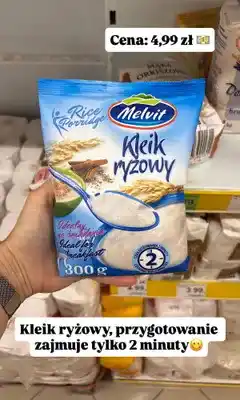 Dino Kleik ryżowy Melvit oferta