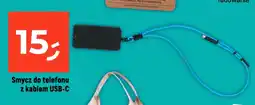 Dealz Smycz do telefonu z kablem USB-C oferta