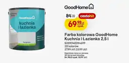 Castorama Farba kolorowa GoodHome Kuchnia i Łazienka oferta