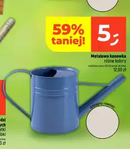 Dealz Metalowa konewka oferta