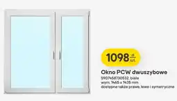 Castorama Okno PCW dwuszybowe oferta
