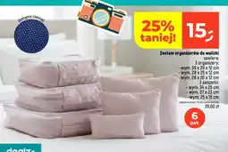 Dealz Zestaw organizerów do walizki 6-pak oferta