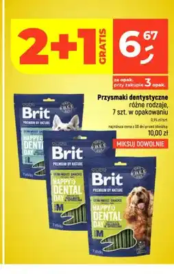 Dealz Przysmaki dentystyczne dla psa Brit Happy:) Dental Day rozmiar L oferta