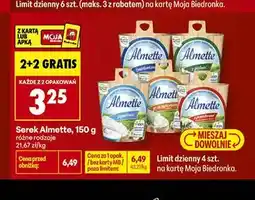Biedronka Serek Almette śmietankowy oferta