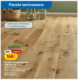 Castorama Deska trójwarstwowa Barlinek Dąb Varius oferta