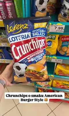 Dino Chipsy Crunchips American Burger Style oferta